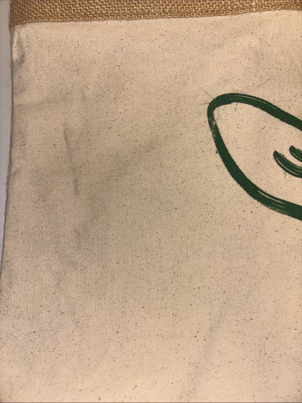 TELL YOUR DOG I SAY HELLO…DOG BRAND..BEACH TOTE..ANYTHING TOTE..JUTE AND COTTON. - Picture 12 of 16